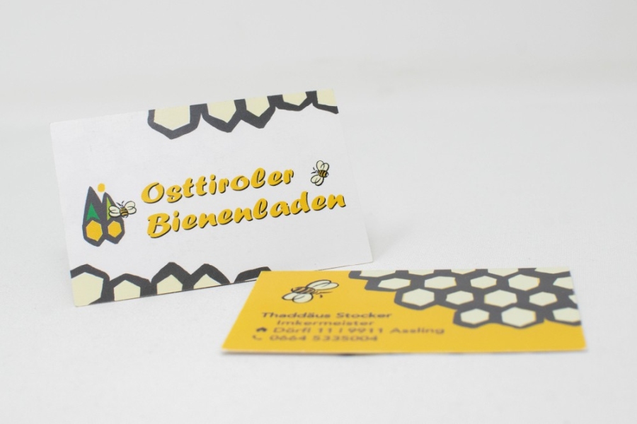 Osttiroler Bienenladen Visitenkarte